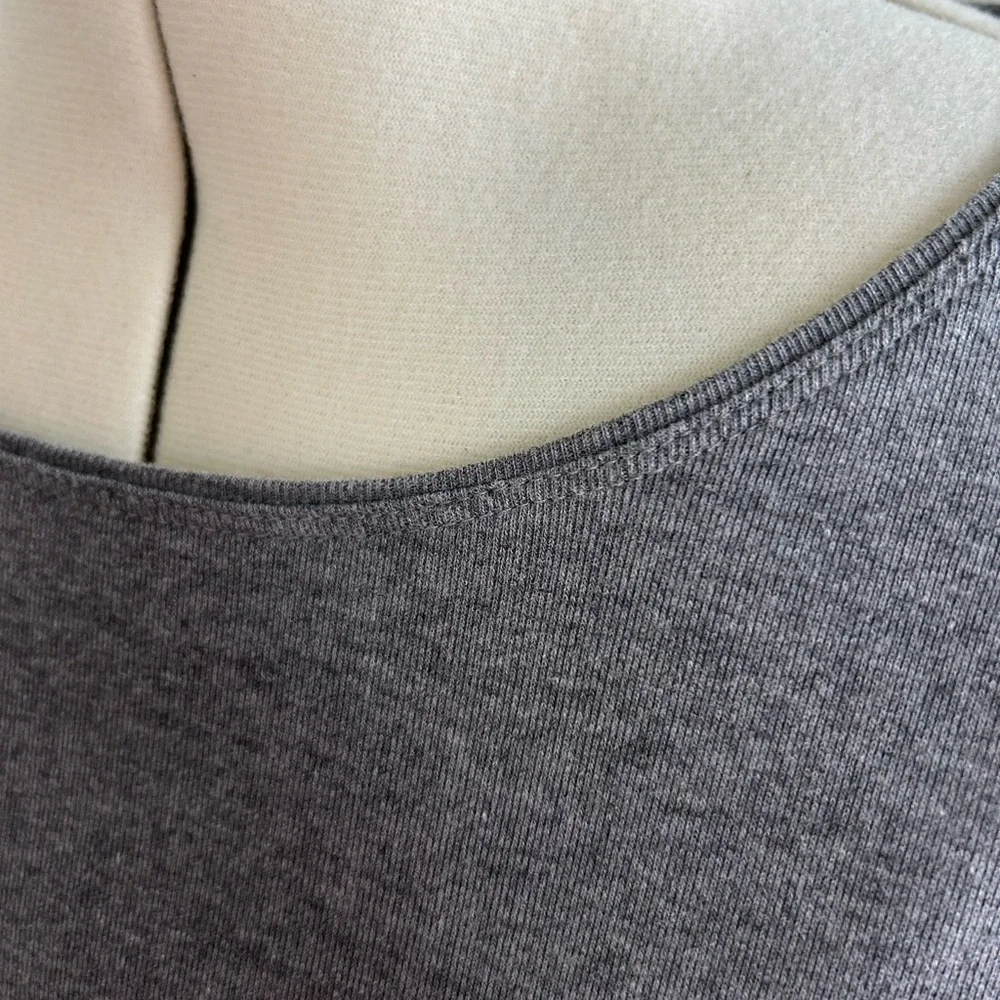 CJ Banks Gray Long Sleeve Women's Top - Picture 4 of 7